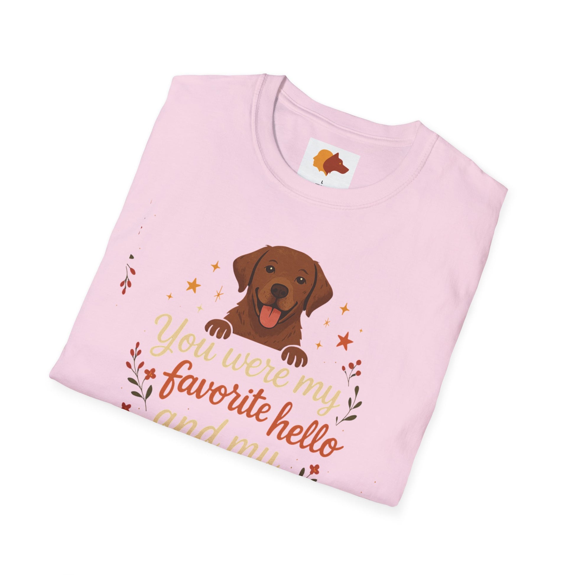 Memorial Paw Print T-Shirt - Pet Loss Gift, Dog Lover's Apparel, Grief Support Wear, Sympathy Tee, Comfort T-Shirt